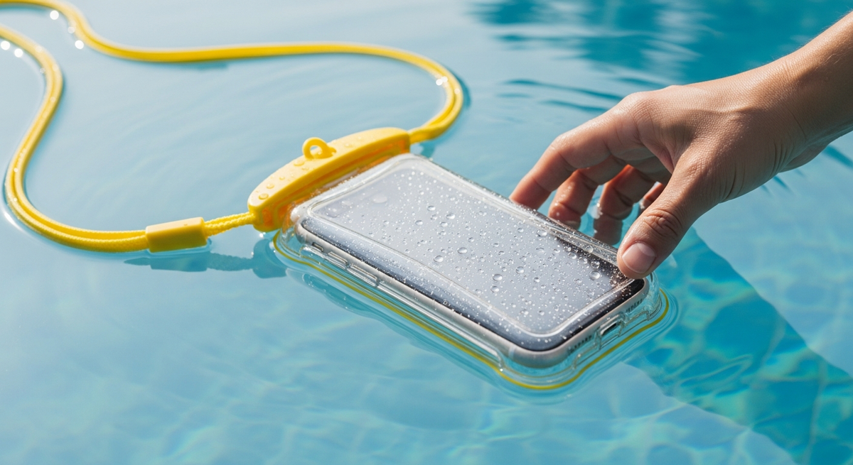 【最新】スマホが浮く防水ケースおすすめ15選|海やプールで沈まないIPX8・ネックストラップ付きも