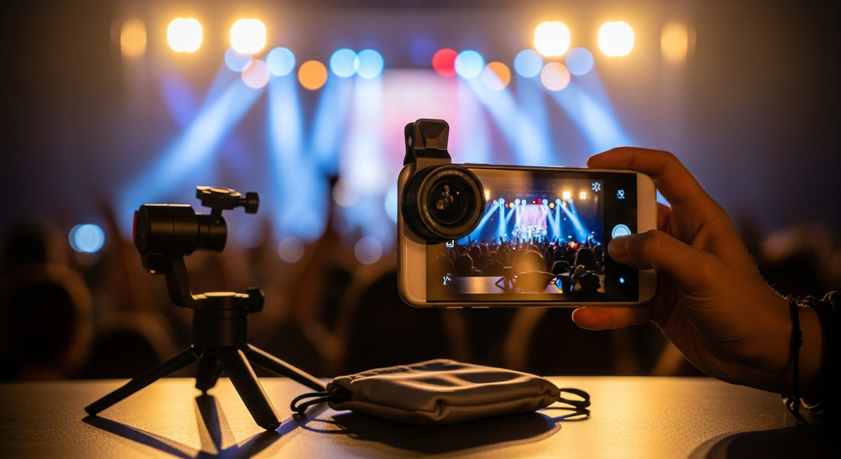 【最新】コンサート向けスマホ望遠レンズおすすめ15選|遠くの推しをはっきり撮れる高倍率・手ブレ対策モデル