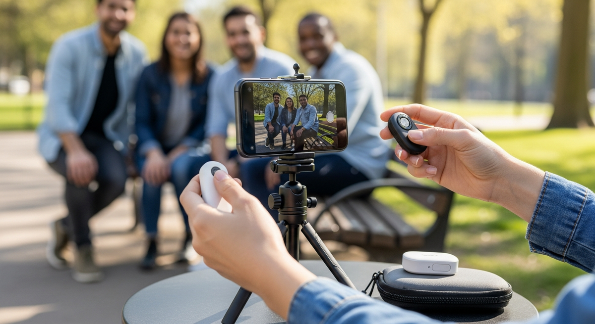 【最新】スマホカメラのシャッターボタンおすすめ15選|自撮り・集合写真で手ブレを防ぐBluetoothリモコン