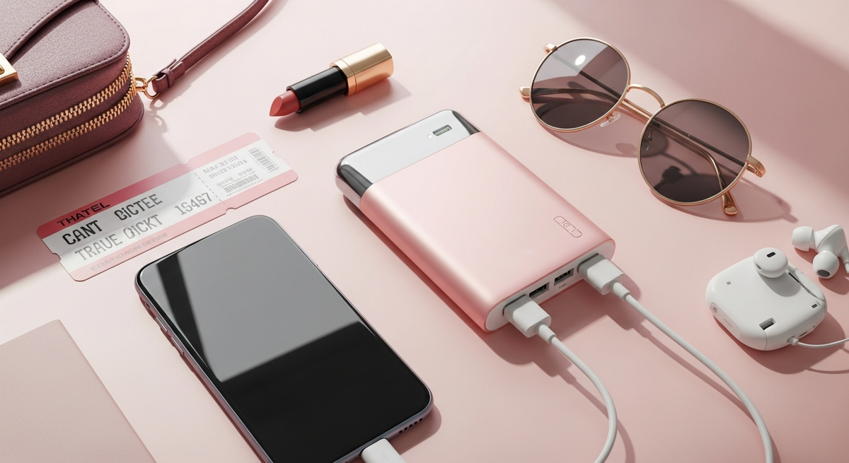 【最新】女性向けおしゃれなモバイルバッテリーおすすめ15選|かわいい・薄型・急速充電・ケーブル内蔵