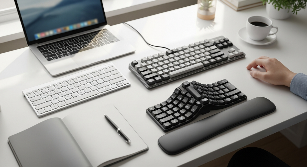 【最新】仕事用キーボードおすすめ15選|静音や有線・ワイヤレス別に疲れにくいモデルを厳選