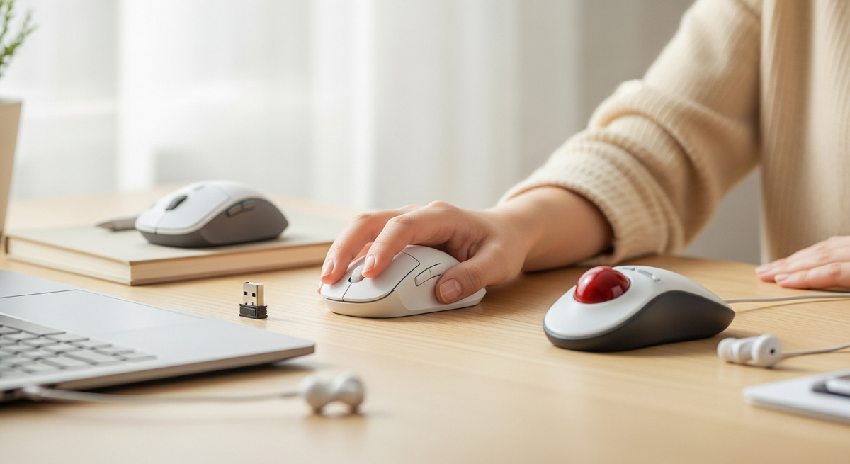 【最新】女性向けの手が疲れないマウスおすすめ15選|小さな手でも握りやすい有線・無線を厳選