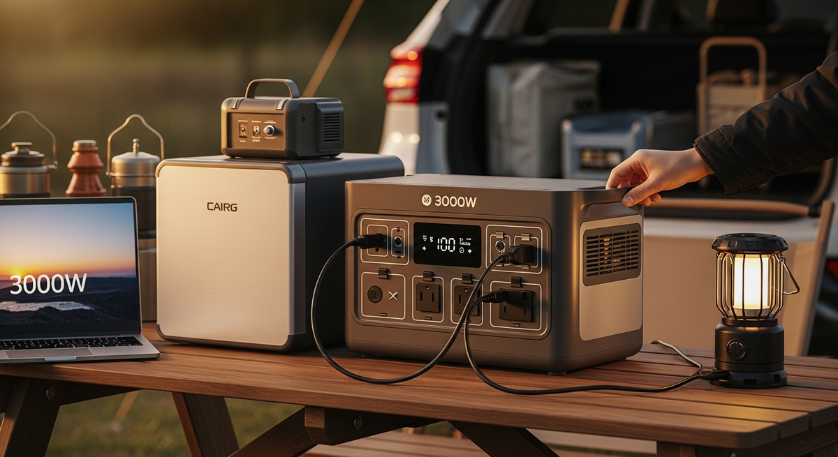 【最新】大容量3000Wのポータブル電源おすすめ15選|停電・アウトドアに強い安全性の高いモデル比較