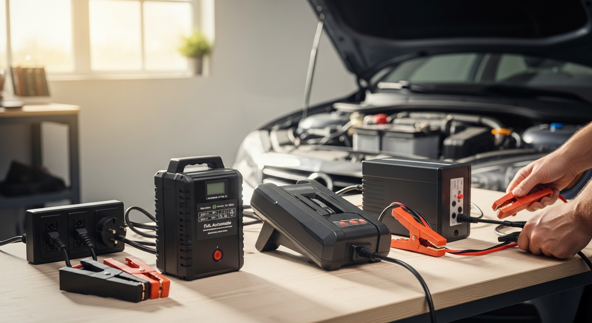 【最新】車のバッテリー充電器おすすめ15選|全自動充電器・バッテリーメンテナー・ジャンプスターターをタイプ別に厳選