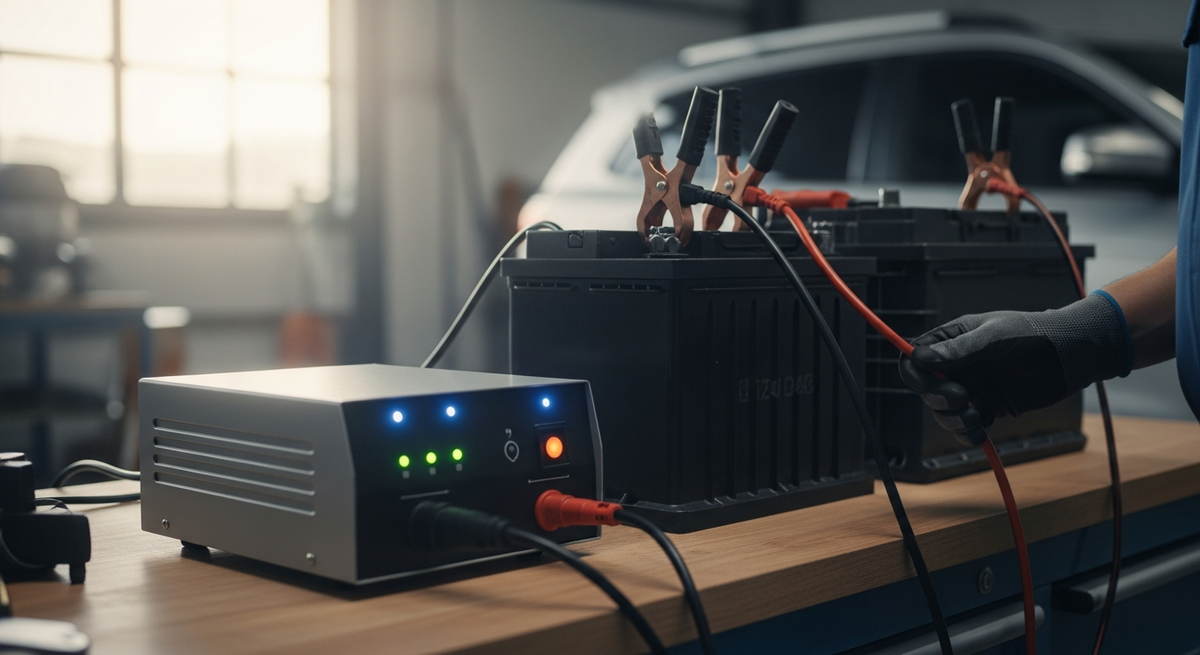 【最新】プロ用バッテリー充電器おすすめ15選|12V/24V対応・高速充電・修復機能で業務効率アップ