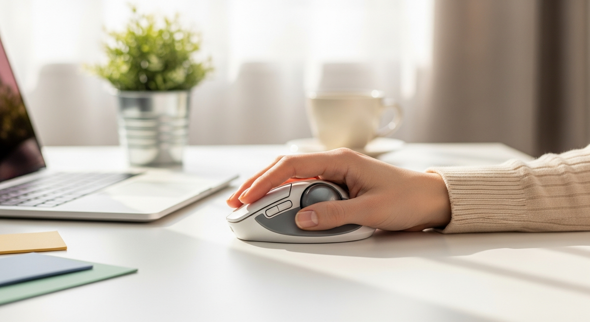 【最新】女性向けトラックボールマウスおすすめ15選|手の小さい人に合う小型から疲れにくい定番まで厳選