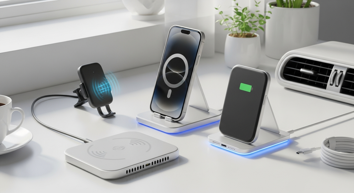 【最新】熱くならないワイヤレス充電器おすすめ15選|iPhoneや車載用の冷却設計・ケース対応・MagSafe対応モデル