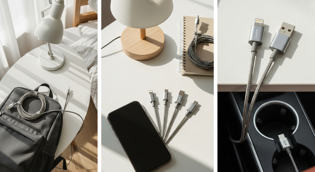 【最新】iPhone充電ケーブルの長さ別おすすめ15選|用途別に失敗しない選び方