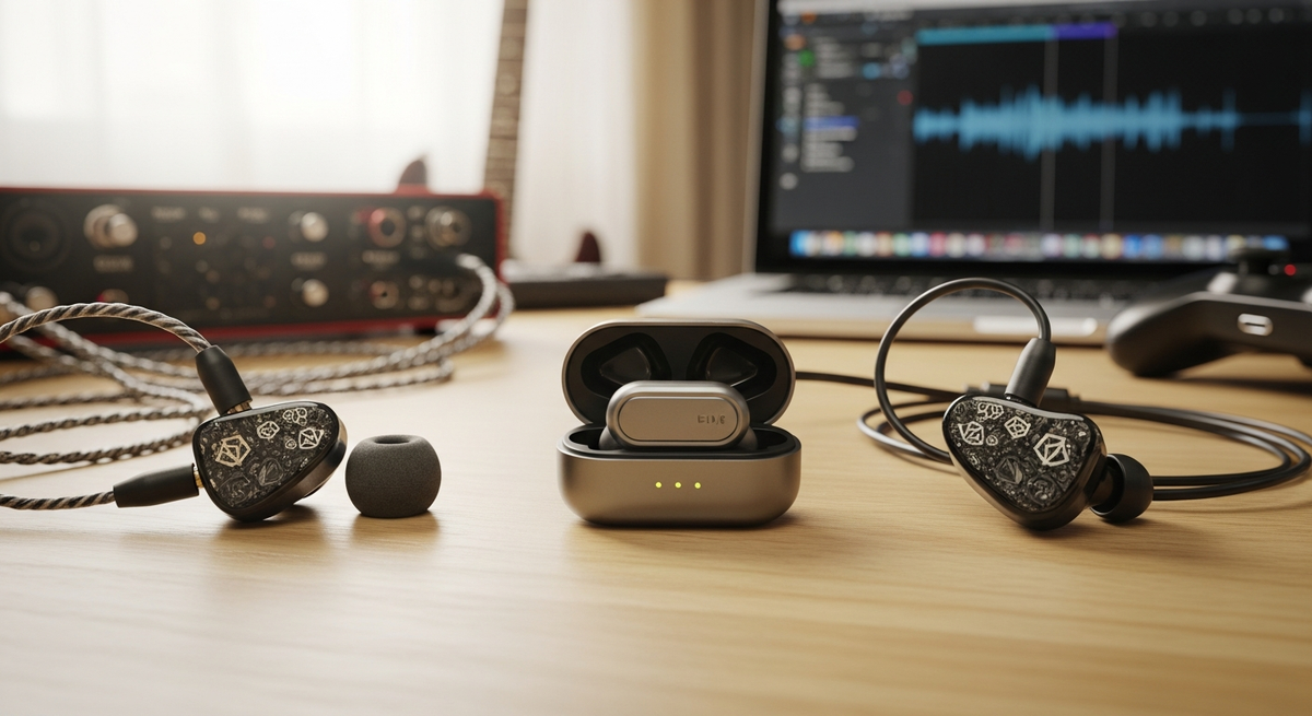 【最新】モニターイヤホンおすすめ15選|DTM・ライブ・ギター練習・ゲーム向けの失敗しない選び方
