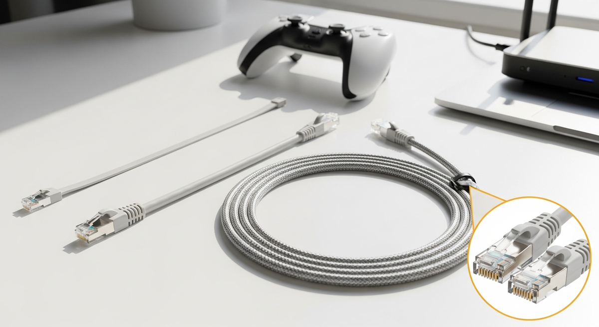 【最新】Cat6A対応LANケーブルのおすすめ15選|PS5・ゲーミング向け10Gbps対応モデルとフラット/単線の選び方