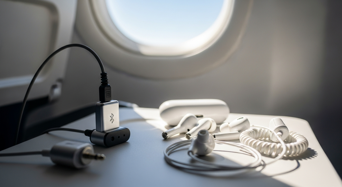 【最新】飛行機で使えるBluetoothトランスミッターおすすめ15選|低遅延・2台同時接続対応モデルを厳選