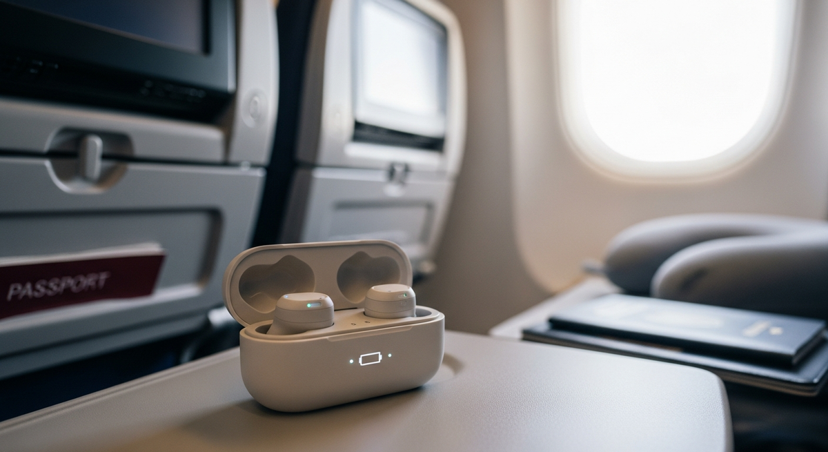【最新】飛行機で使えるBluetoothイヤホンおすすめ15選|JAL機内対応とノイズキャンセリングの選び方