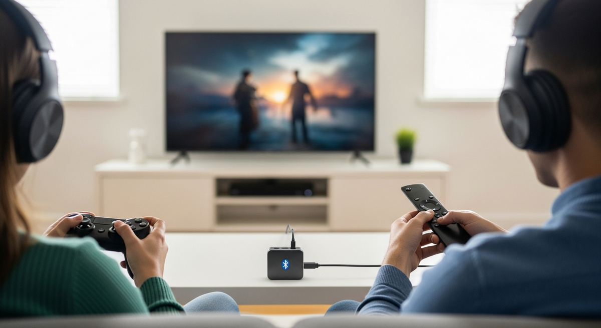 【最新】遅延なしのテレビ用トランスミッターおすすめ15選|aptX Low Latency/AAC対応で映画やゲームの音ズレを解消