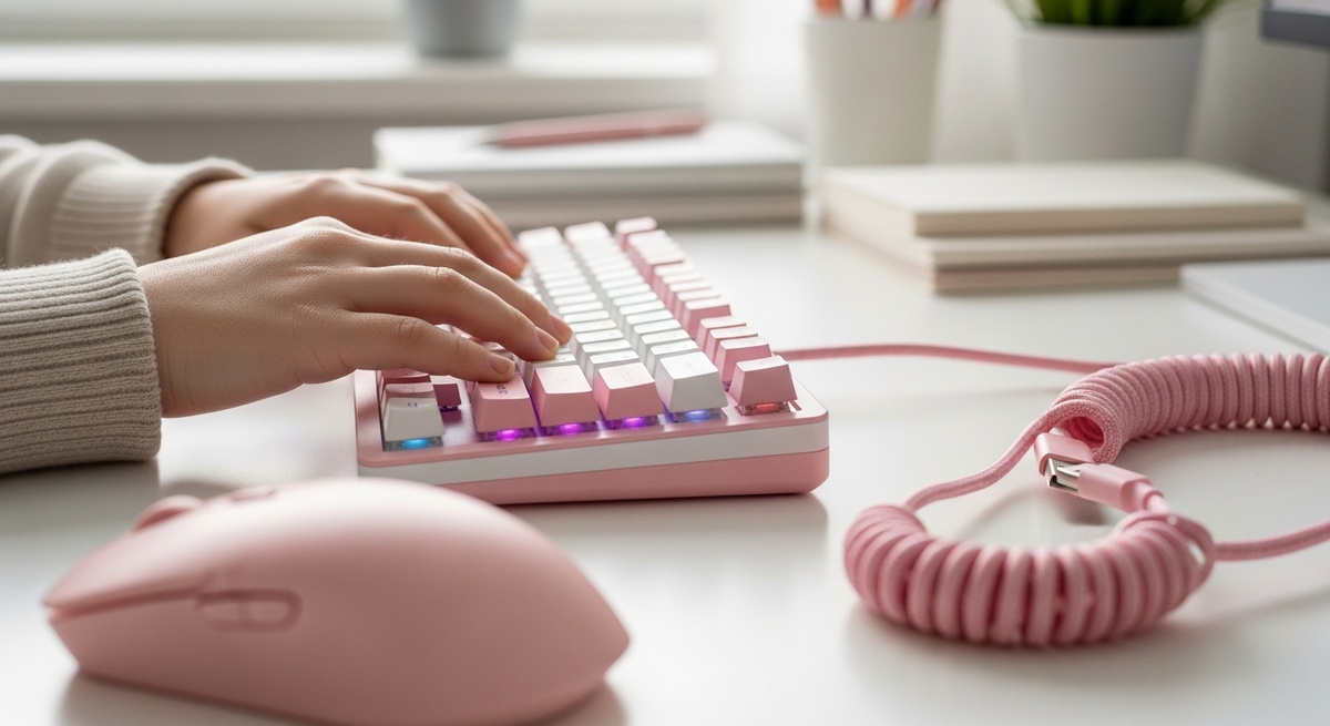 【最新】女性向けゲーミングキーボードおすすめ15選|かわいいピンク・白、無線・メカニカル式を厳選
