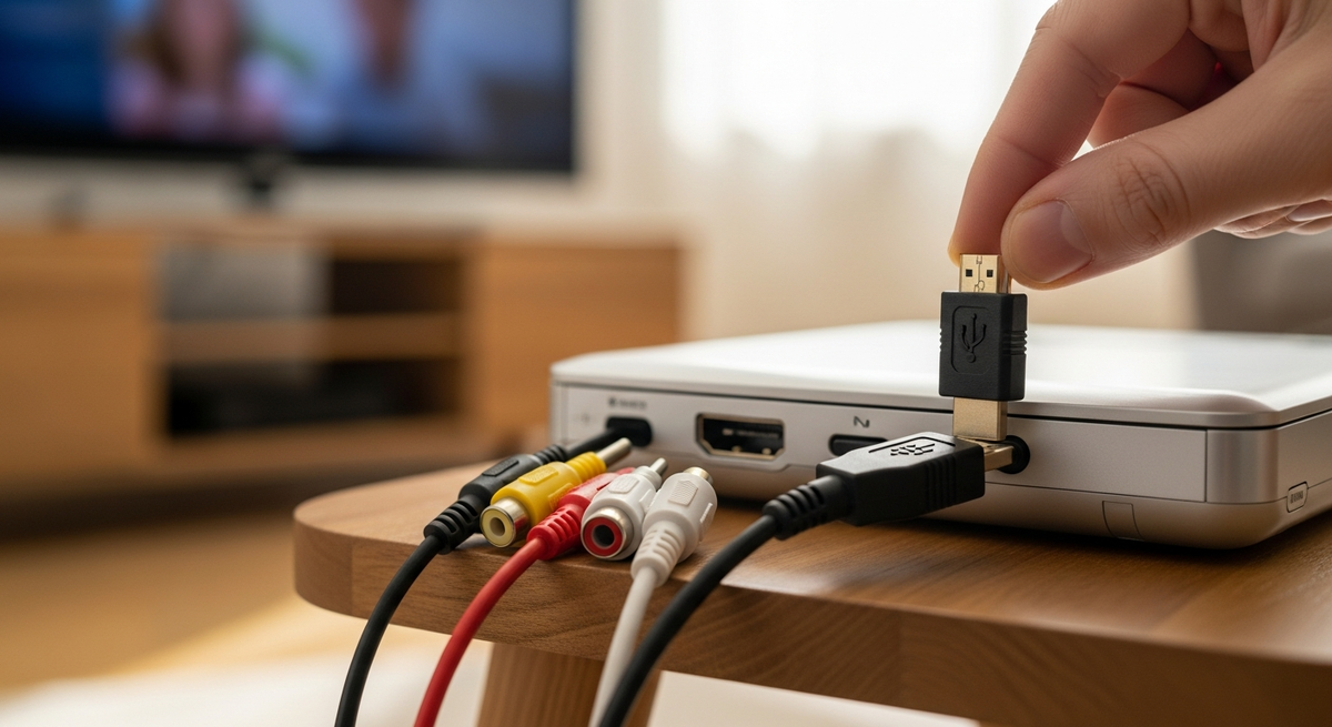 【最新】ポータブルDVDプレーヤーのテレビ接続用ケーブルおすすめ15選|HDMI・RCA・変換アダプターで失敗しない選び方