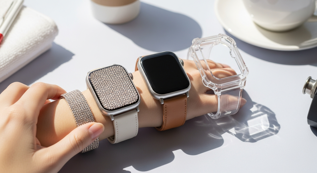 【最新】レディース向けアップルウォッチカバーおすすめ15選|おしゃれに守る選び方