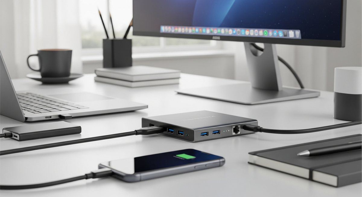 【最新】Thunderbolt 4対応USBハブおすすめ6選|4K60Hz出力・PD給電対応、MacとWindows向けの失敗しない選び方