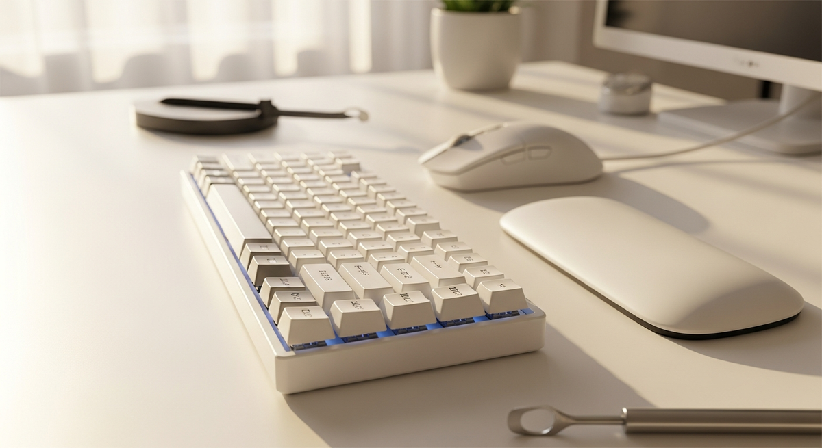 【最新】白いゲーミングキーボードおすすめ15選|白デスクに映える高性能モデル