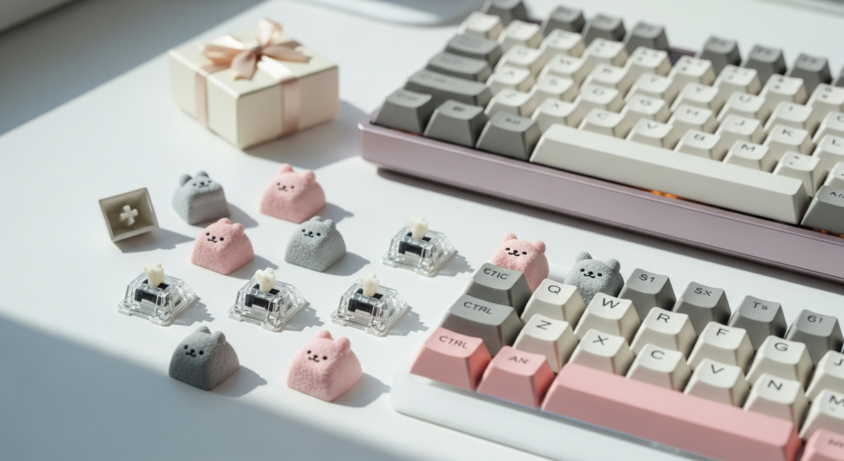 【最新】ふもっふのかわいいキーキャップおすすめ15選|互換性と素材で失敗しない選び方