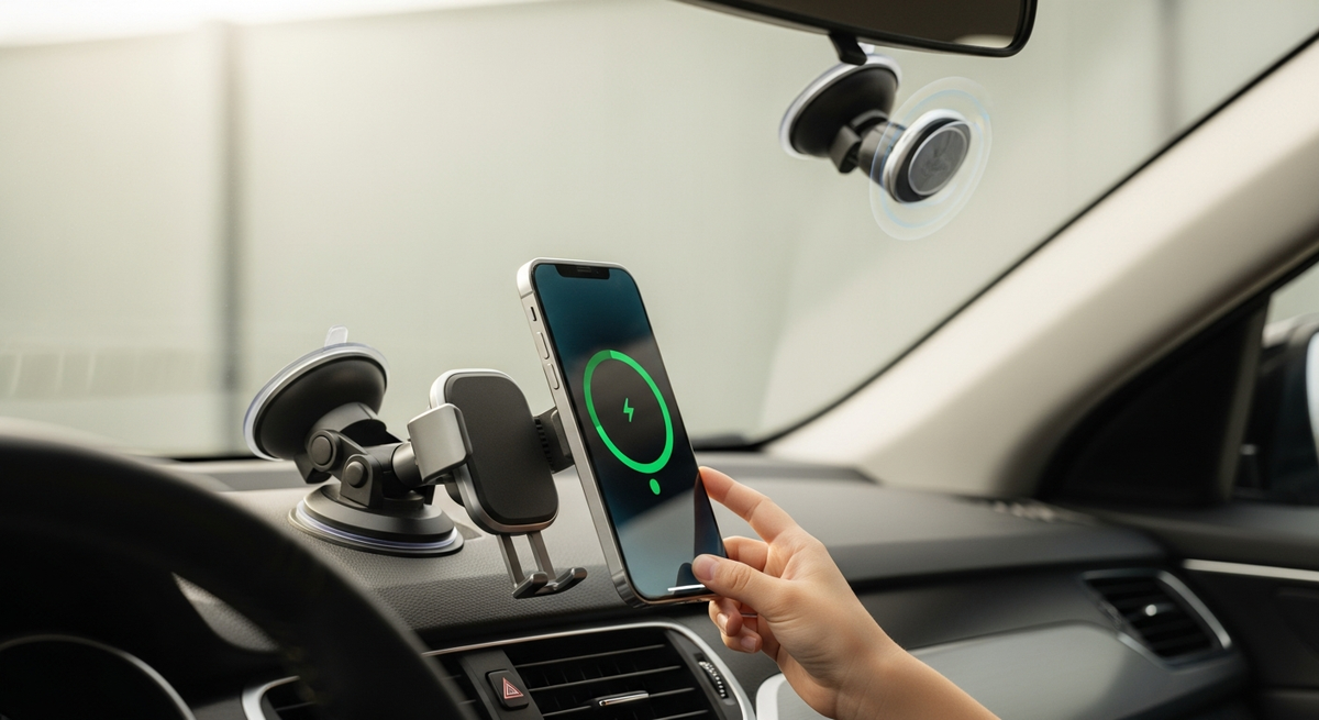 【最新】MagSafe対応の吸盤式車載ホルダーおすすめ15選|強力吸着で落ちない充電対応モデル