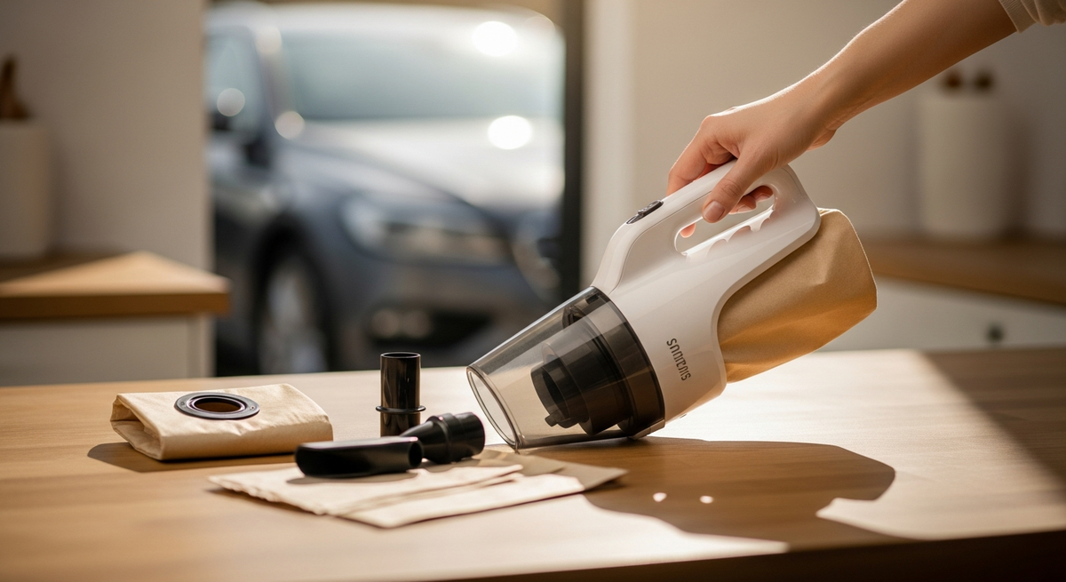 【最新】紙パック式ハンディクリーナーおすすめ6選|車内やキッチンで使いやすい軽量モデルを厳選