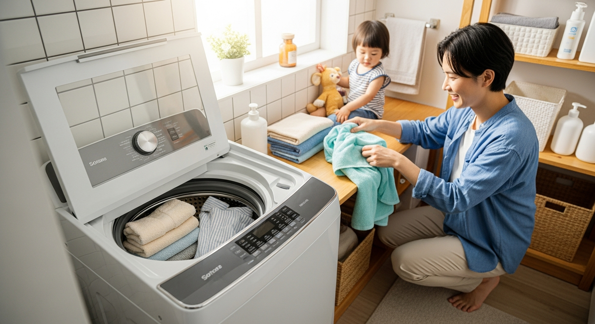 【最新】縦型8kg洗濯機おすすめ15選|家族向けの高洗浄力・省スペースモデル