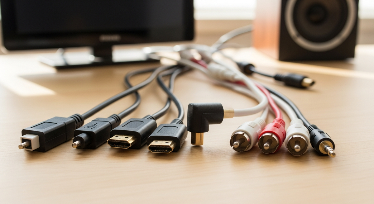 【最新】テレビとスピーカーを繋ぐケーブルおすすめ15選|光デジタル・HDMI ARC対応|長さとコネクタの向きで失敗しない選び方
