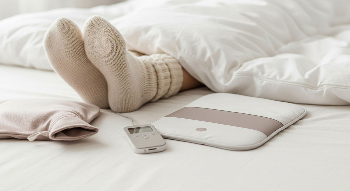 【最新】寝るときに足を温めるグッズおすすめ15選|布団で使える電気式・湯たんぽ・靴下の選び方