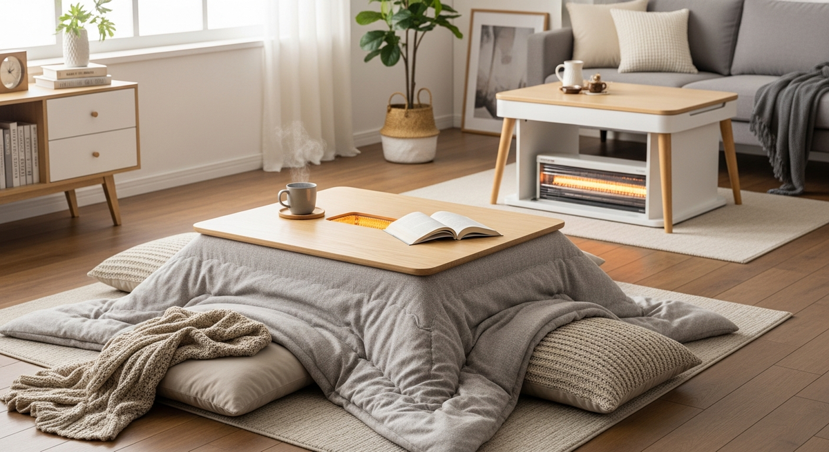 【最新】おしゃれな北欧風こたつテーブルおすすめ15選|部屋に馴染むデザインと暖かさを両立