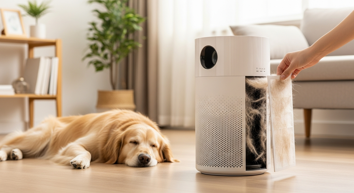 【最新】ペットの毛を吸い取る空気清浄機おすすめ15選|人気ランキングと選び方