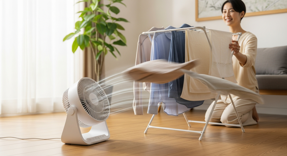 【最新】部屋干し向けサーキュレーターおすすめ15選|早く乾く静音モデルの選び方と置き方