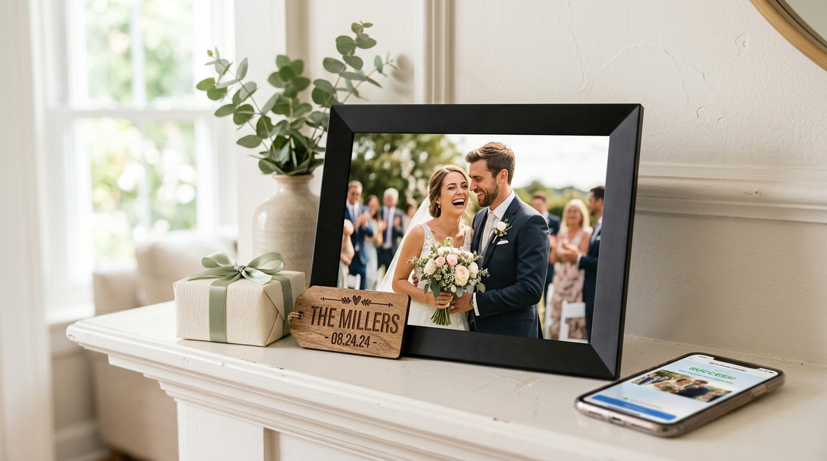 【最新】結婚祝いに贈るデジタルフォトフレームおすすめ15選|名入れ対応やWi‑Fiで写真共有も