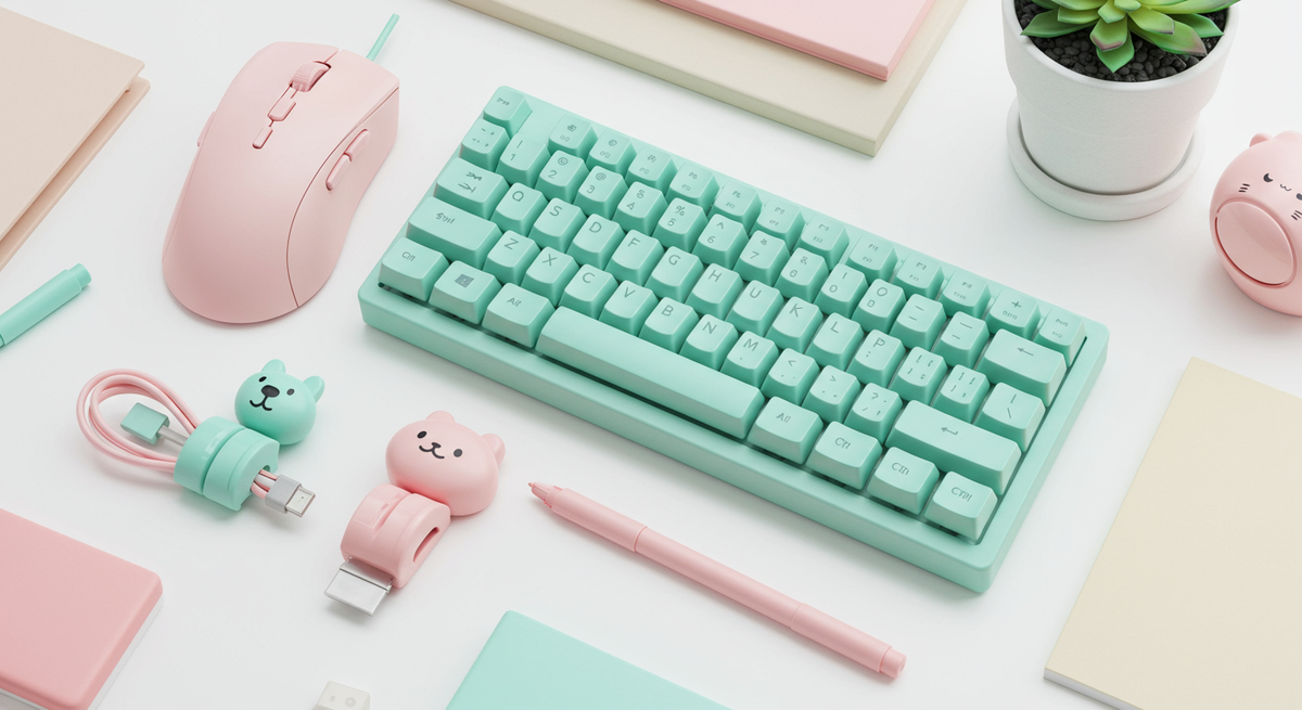 【最新】かわいいパソコングッズおすすめ15選｜おしゃれデスクを彩る便利アイテム