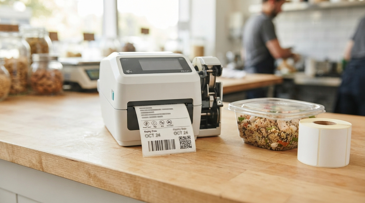 【最新】食品表示向けの業務用ラベルプリンターおすすめ10選|耐水性・印字幅・接続性で失敗しない選び方