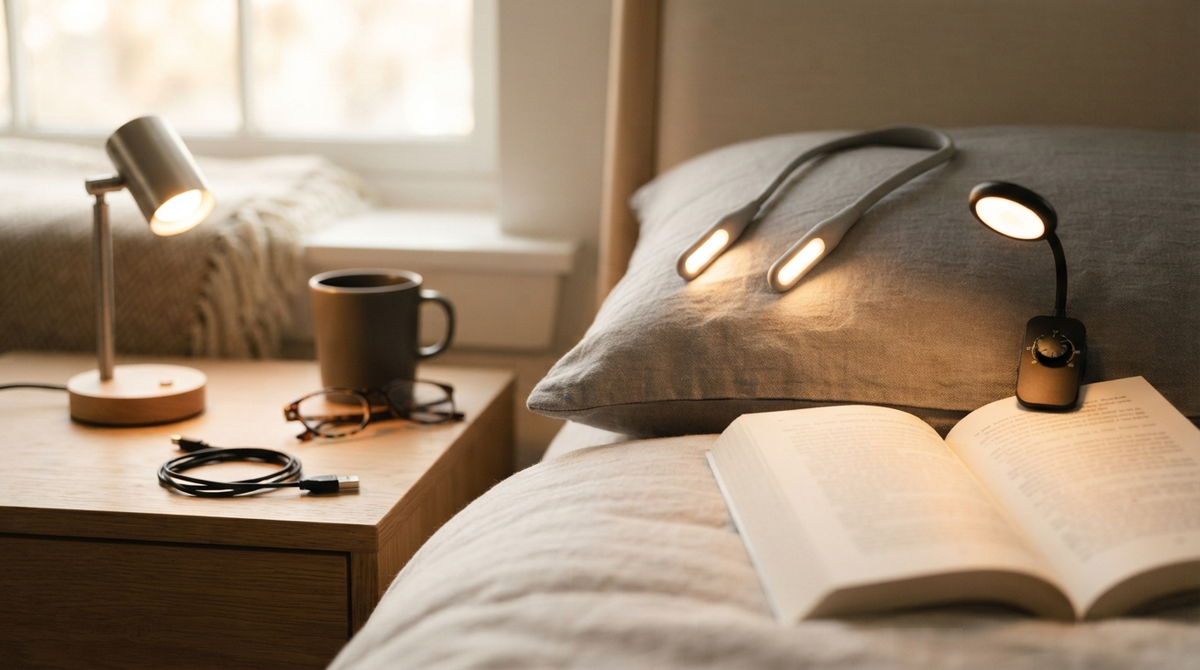 【最新】寝ながら使える読書用ライトおすすめ15選|目に優しく、タイマー付きやクリップ式・ネックライトを厳選