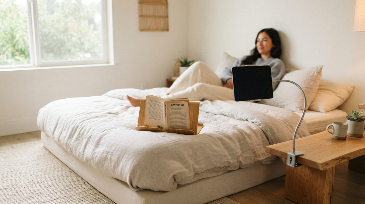 【最新】布団向け寝ながら読書スタンドおすすめ15選|低床型からクランプ式まで失敗しない選び方