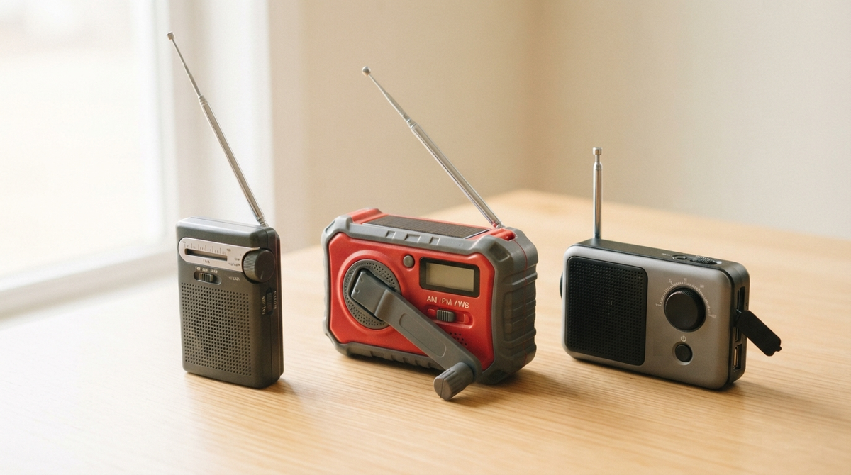 【最新】安い携帯ラジオおすすめ15選|小型・手回し・充電式の防災向け高コスパモデル