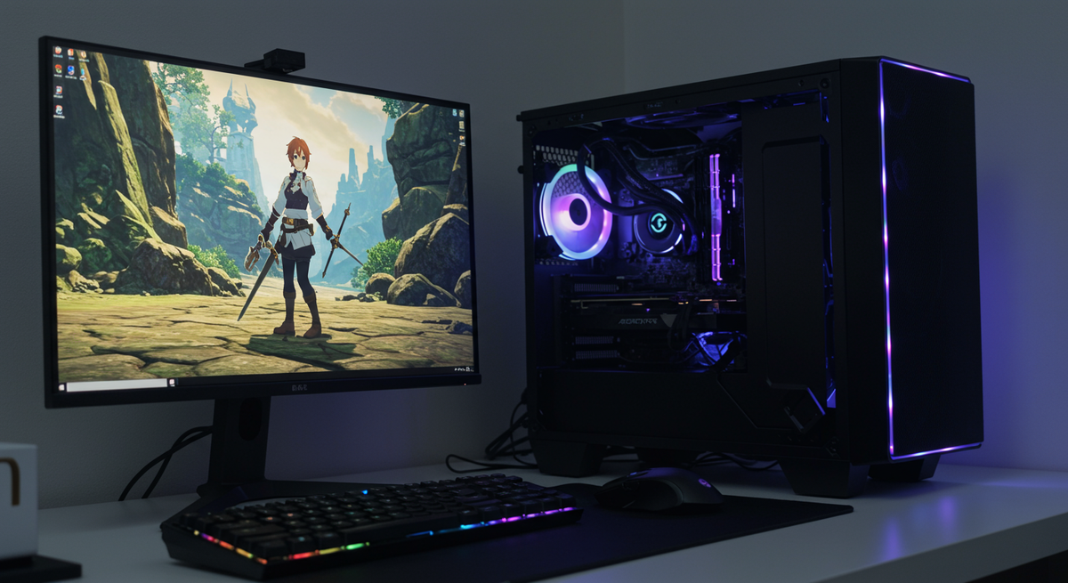 【最新】ゲーミングPCおすすめ12選｜原神初心者も60fpsで快適＆高コスパ